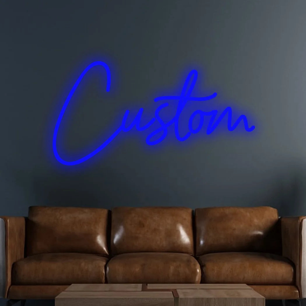 Custom LED Neon Name Sign — Personalized Wall Decor for Kids & Teens | VibeLux