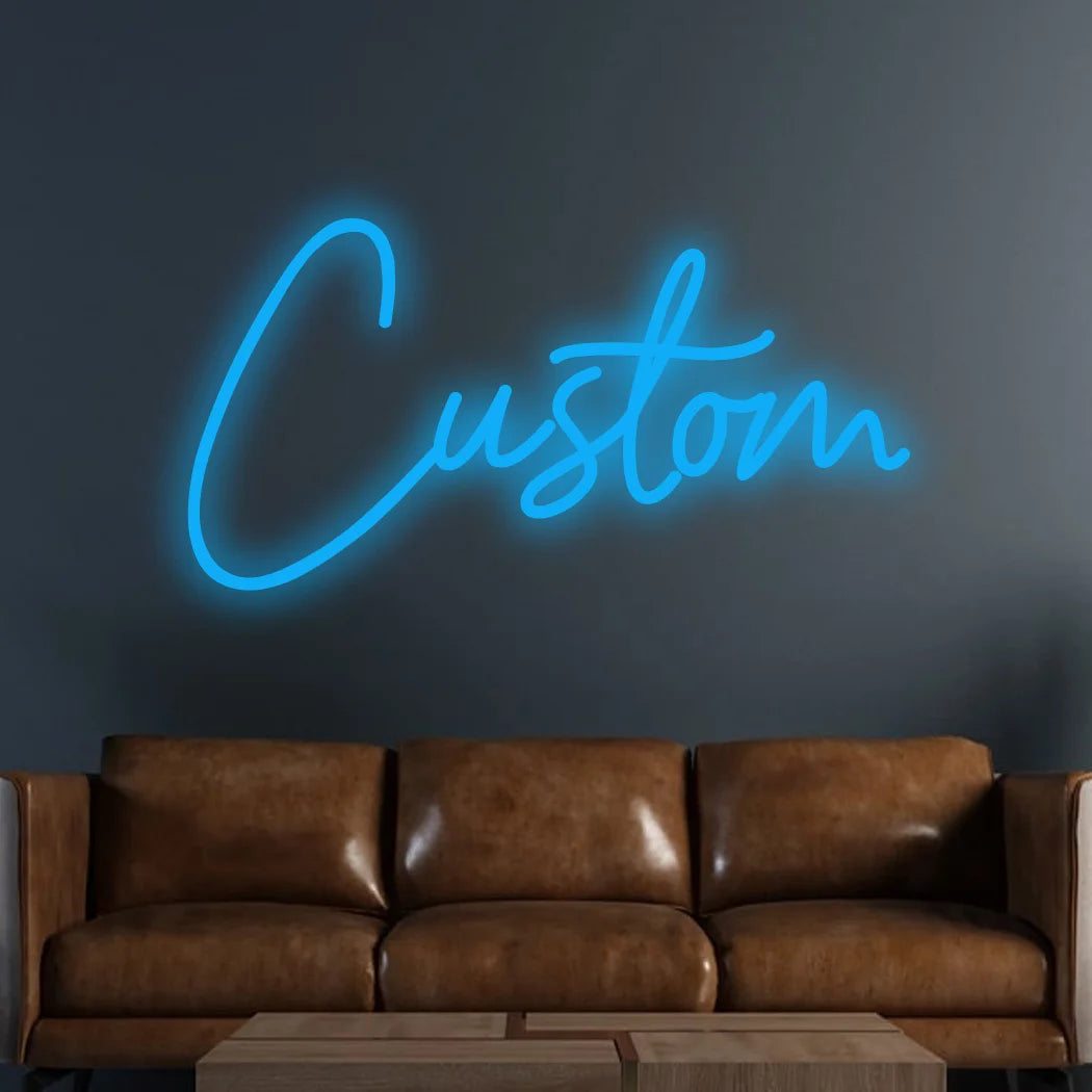 Custom LED Neon Name Sign — Personalized Wall Decor for Kids & Teens | VibeLux
