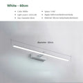 Modern LED Mirror Light – Bathroom Vanity Wall Lamp (Black/White, 40cm & 60cm)