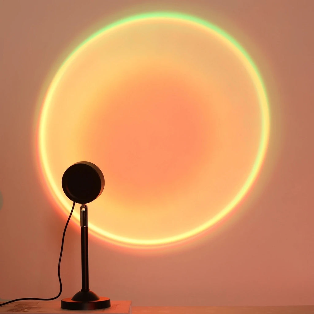 Sunset Projection Lamp — USB Ambient Night Light | VibeLux