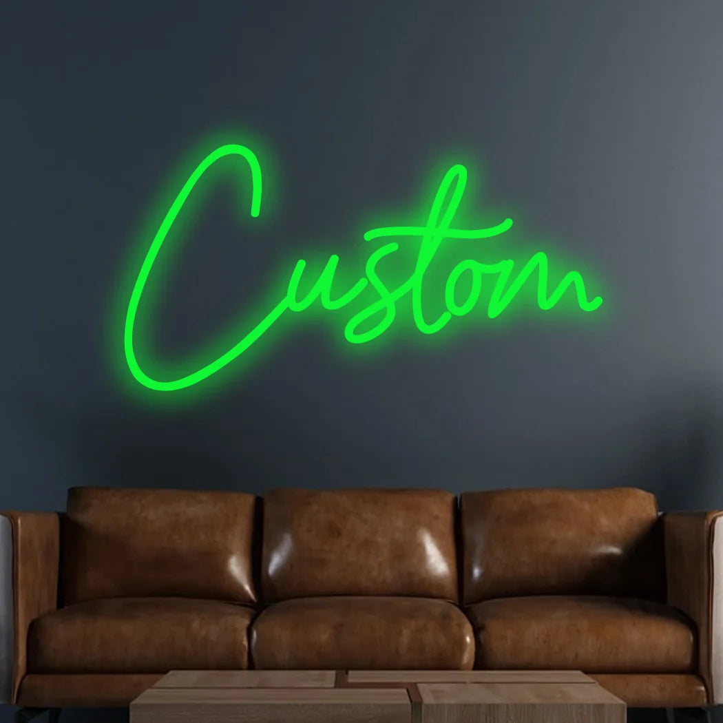 Custom LED Neon Name Sign — Personalized Wall Decor for Kids & Teens | VibeLux