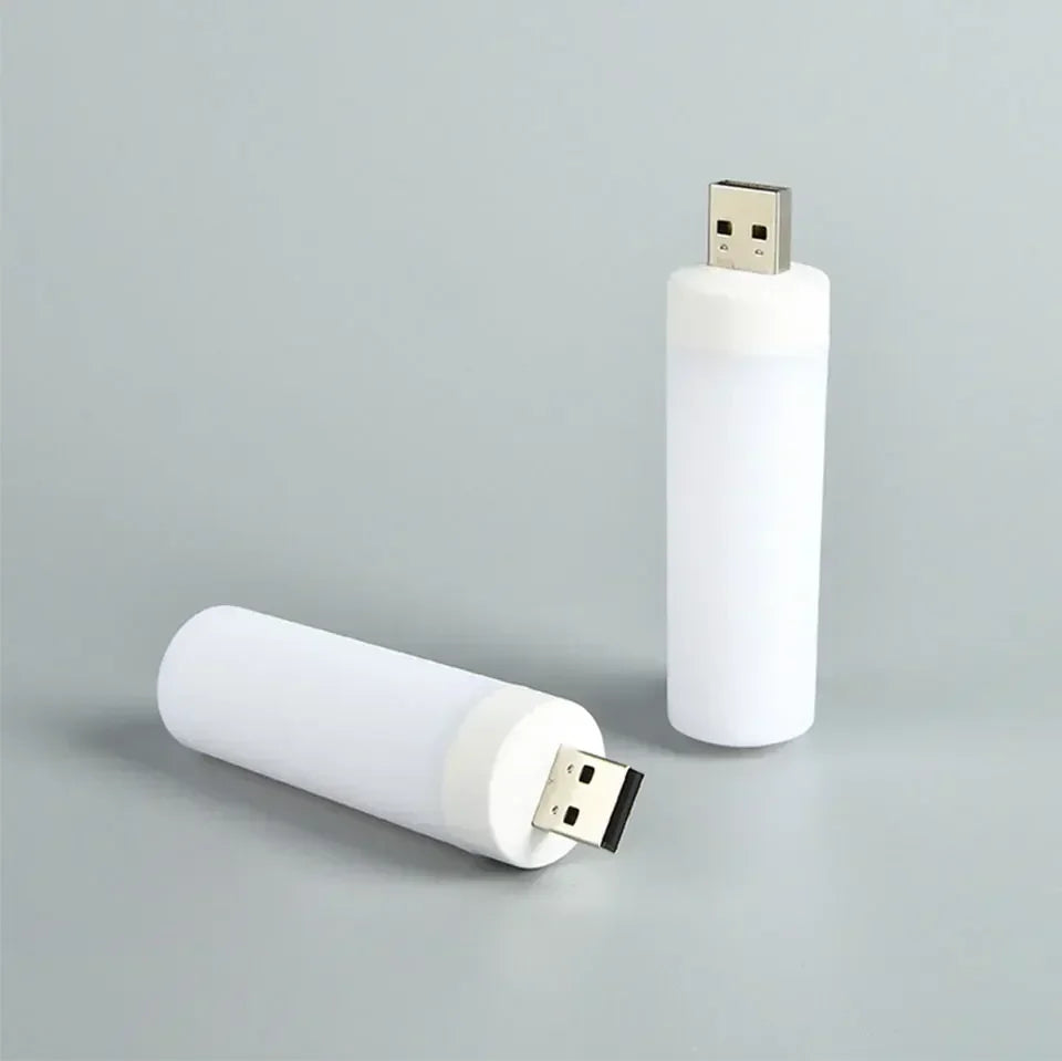 LED Flame Bulb — Realistic Flickering Fire Effect, USB Powered | VibeLux