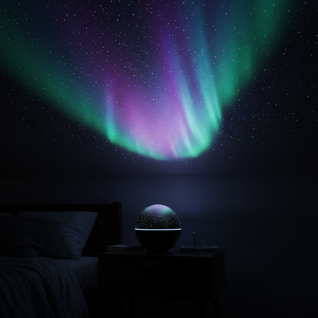 Galaxy Star Projector — Transform Your Room Into a Galaxy | VibeLux