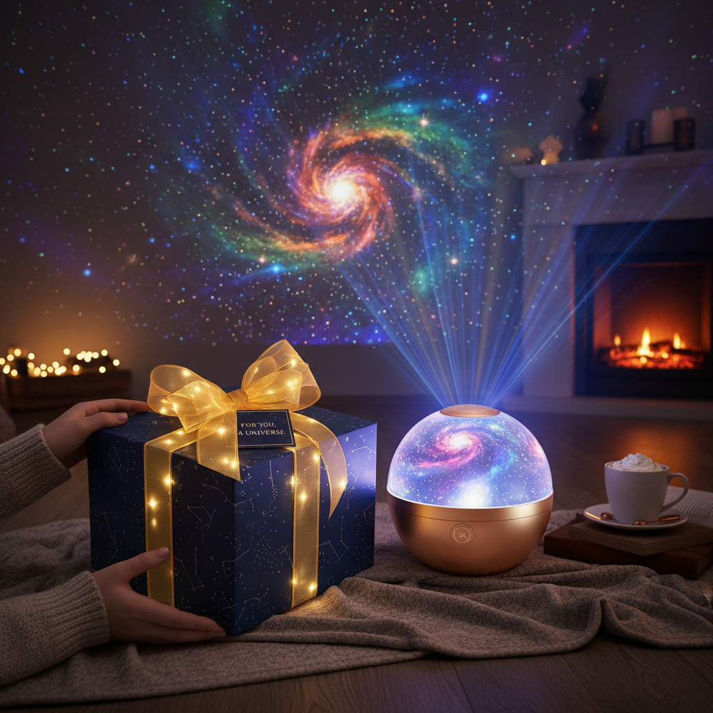 Galaxy Star Projector — Transform Your Room Into a Galaxy | VibeLux